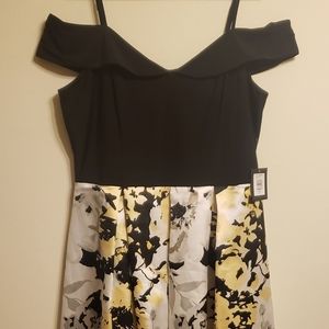 Off shoulder high low dress